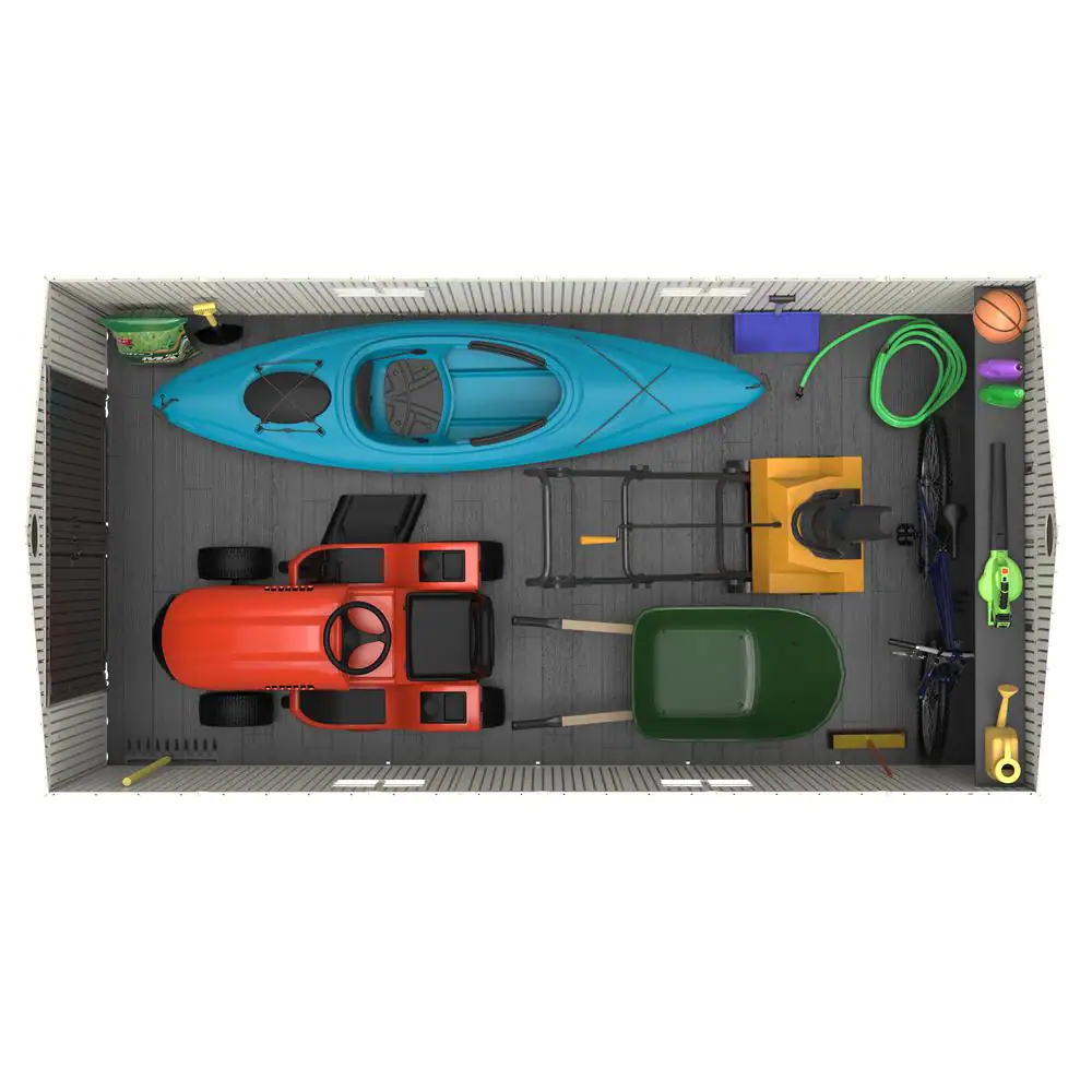 15 Ft. X 8 Ft. Outdoor Garden Shed