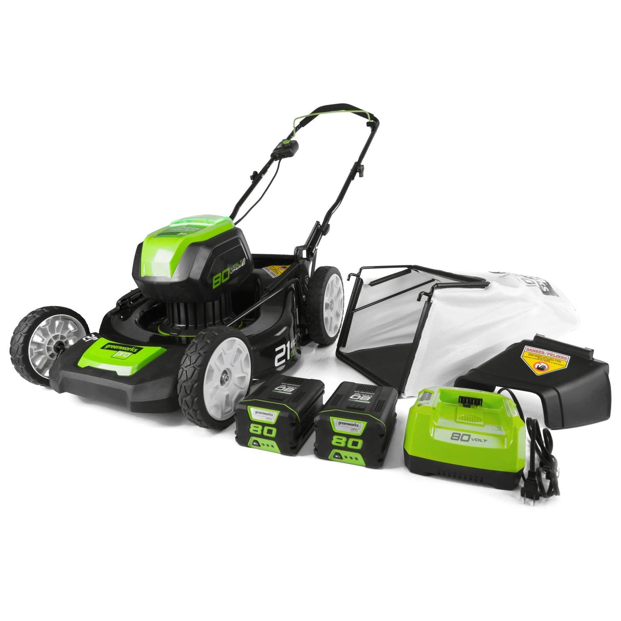 Greenworks GLM801601 21" Cordless Mower - 80 V
