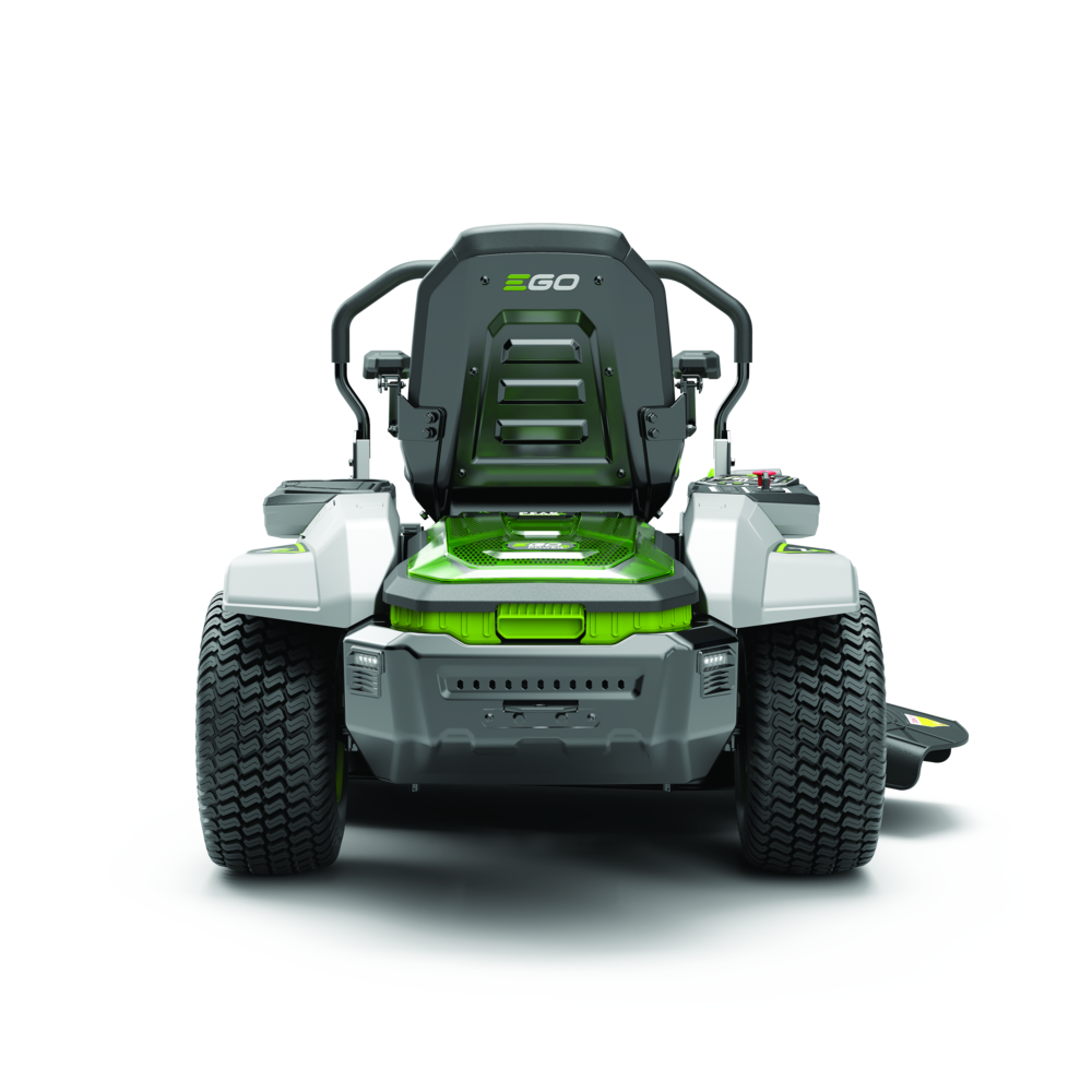 EGO POWER+ Z6 Zero Turn Riding Lawn Mower 42 with Four 56V ARC Lithium 10Ah Batteries and Charger