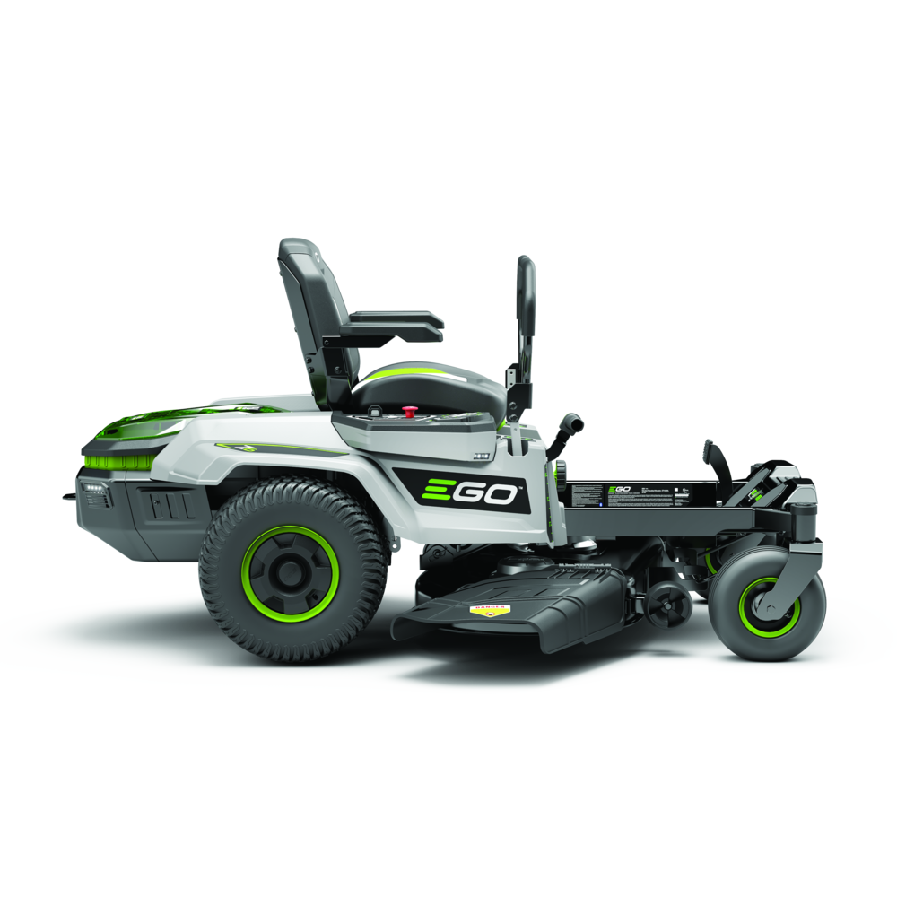 EGO POWER+ Z6 Zero Turn Riding Lawn Mower 42 with Four 56V ARC Lithium 10Ah Batteries and Charger