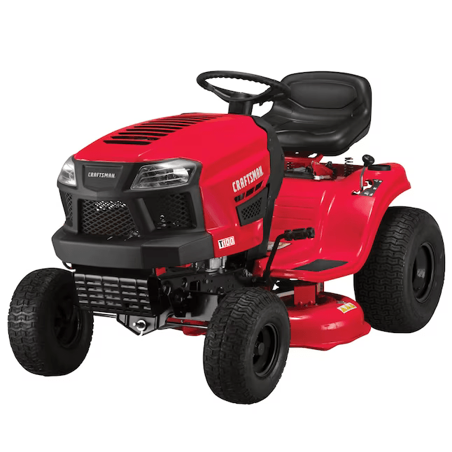 Craftsman T100 36-in 11.5-HP Riding Lawn Mower : Premium Performance and Precision Cutting for Your Lawn