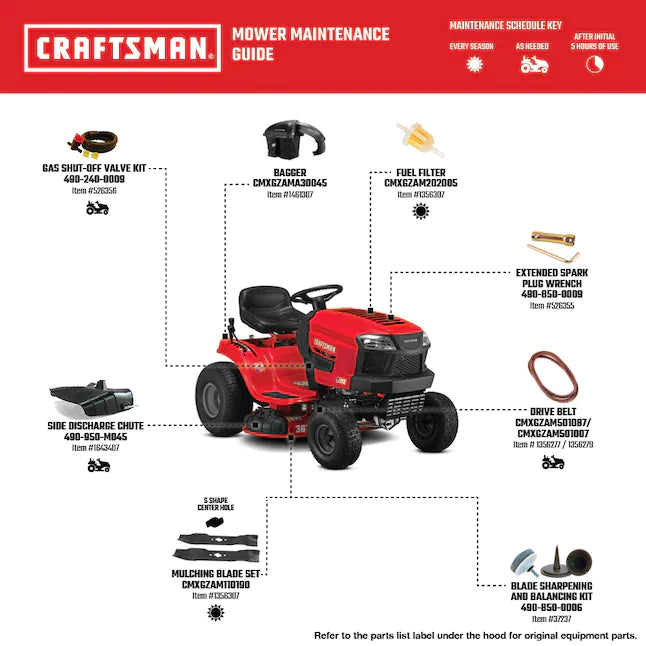 Craftsman T100 36-in 11.5-HP Riding Lawn Mower : Premium Performance and Precision Cutting for Your Lawn