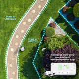 LUBA AWD 5000: Perimeter Wire Free Robot Lawn Mower