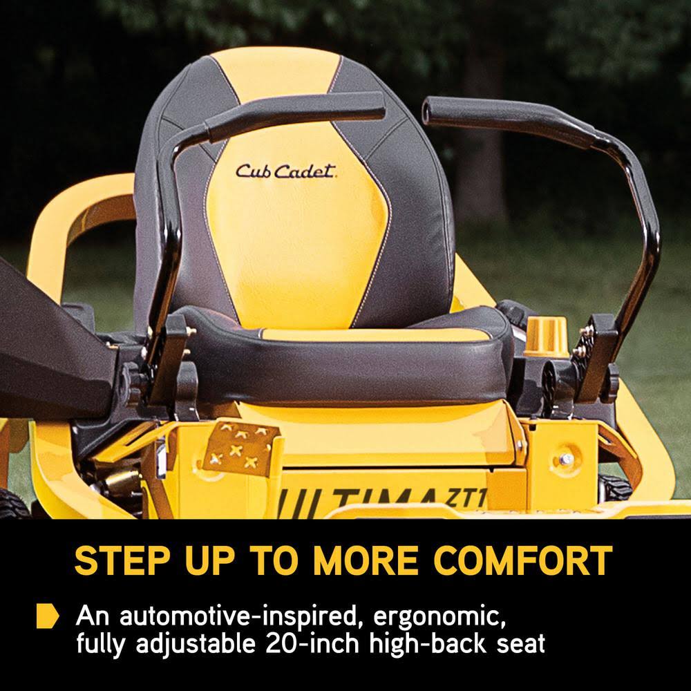 Cub Cadet Ultima ZT2 42 in. 22 HP V-Twin Kohler 7000 Engine Dual Hydrostatic Drive GAS Zero Turn Riding Lawn Mower