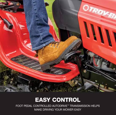 Bronco 42 in. 19 HP Briggs & Stratton Automatic Drive GAS Riding Lawn