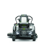 EGO POWER+ Z6 Zero Turn Riding Lawn Mower 42 with Four 56V ARC Lithium 10Ah Batteries and Charger