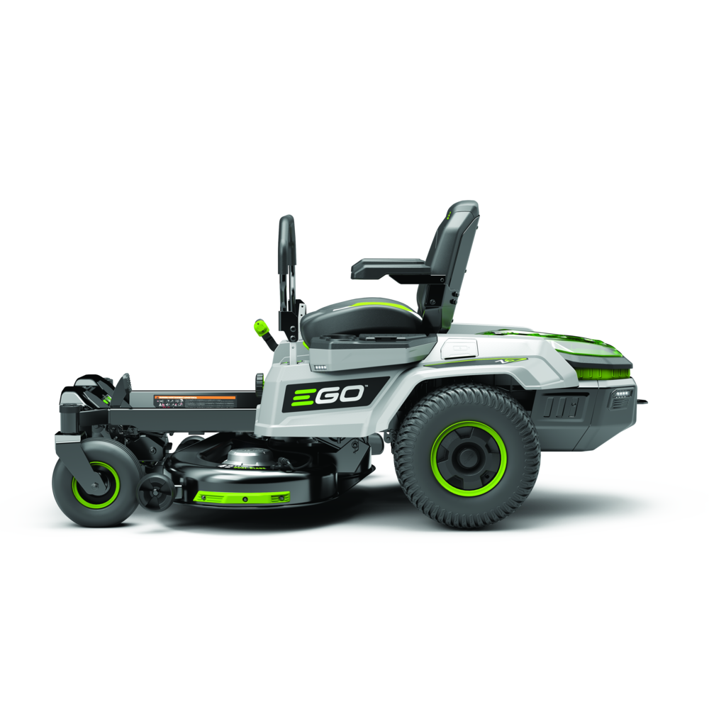 EGO POWER+ Z6 Zero Turn Riding Lawn Mower 42 with Four 56V ARC Lithium 10Ah Batteries and Charger