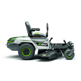 EGO POWER+ Z6 Zero Turn Riding Lawn Mower 42 with Four 56V ARC Lithium 10Ah Batteries and Charger